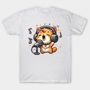 Singing Cat T-Shirt